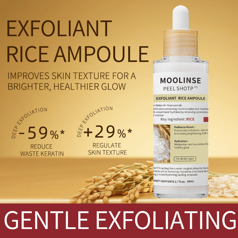 White rice and black rice exfoliating essence