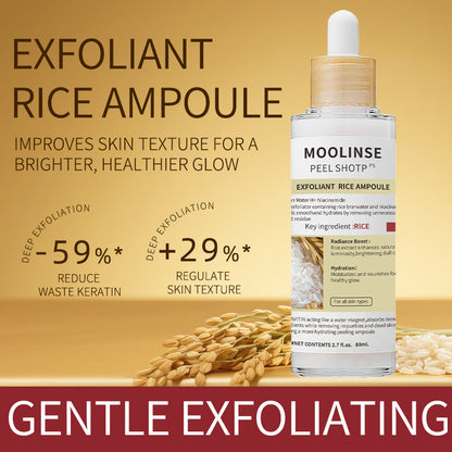 White rice and black rice exfoliating essence