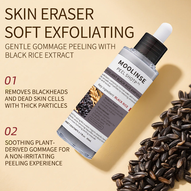 White rice and black rice exfoliating essence