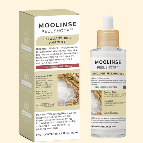 White rice and black rice exfoliating essence